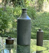 Antique Lot Of 3 1860’ - 1880’s Stoneware Ink Bottles. picture