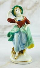 Vintage Made In Occupied Japan Woman Porcelain Figurine - Elegant Collectible  picture