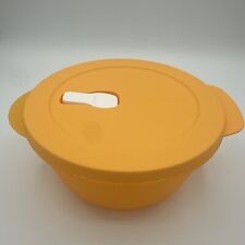 NEW Tupperware Crystalwave Plus 6 1/4 cup Microwave Reheat Bowl/seal BPA Free picture