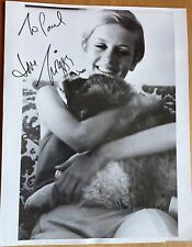 English Model & Actress  Twiggy Autographed Photo picture