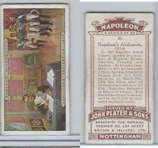 P72-40 Player, Napoleon, 1916, #25 Abdication, 1814 picture