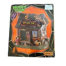 Lemax Spooky Town - Shivering Pines - Halloween Porcelain Lighted House 2018 picture