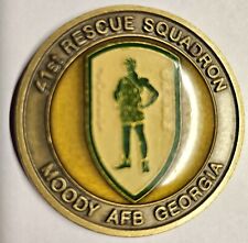 41st Rescue Squadron Moody AFB, GA Pararescue/PJ Air Force Challenge Coin picture