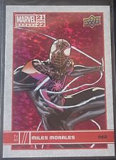 2021-22 Upper Deck Marvel Annual Red Miles Morales #52 15qr picture