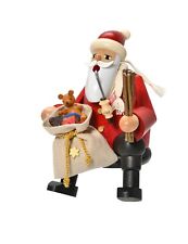 NEW IN BOX - KWO Sitting Santa Claus - German Smoker / Incense Burner picture