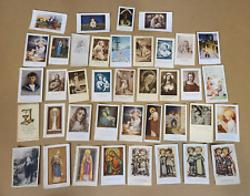 Rare Antique Religious Paper Cards Memorabilia Lot Of 39 Different Ars Sacra picture