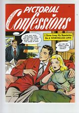 Pictorial Confessions #1 - Matt Baker Classic reprint NM/MT white pages picture