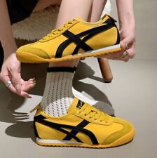 Onitsuka Tiger MEXICO 66 1183C102-751 Yellow Black Unisex Shoes Sports Casual picture