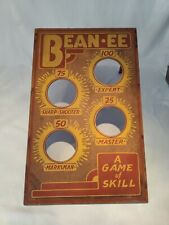 Vintage Antique Bean-EE Target Carnival Game Of Skill Bag Toss *** Missing 1 Leg picture