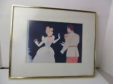 Original Walt Disney Cinderella Art Reproduction Celluloid Artwork Rare Only 100 picture