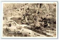 c1920's Mountain Top View Roaring River State Park Barry MO RPPC Photo Postcard picture