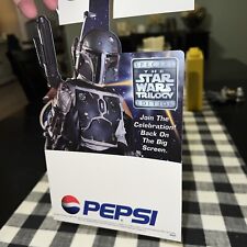 Pepsi STAR WARS TRILOGY SPECIAL EDITION Boba Fett store display Dangler Unused picture