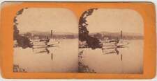 ORIGINAL STEAMER MINNE-HA-HA ~ LAKE GEORGE NEW YORK - 1857 picture