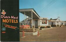 Postcard Dutch Maid Motels Woodbridge Amboy NJ  picture