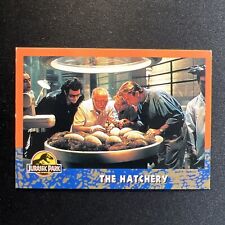 1993 Topps~ Universal Studios~ Jurassic Park #26 The Hatchery 🐱‍🐉🐷🐱‍🐉 picture