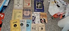 Vintage MAGIC Book Pamphlet Catalog Advertisements + More Lot Very OLD picture