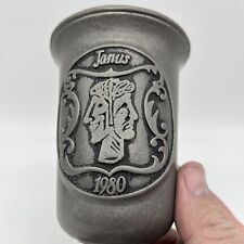 New Orleans Mardi Gras 1980 Krewe Of Janus Pewter Chalice/Goblet RARE picture