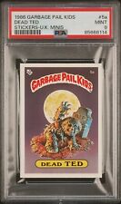 1986 Garbage Pail Kids OS1 Series 1 UK Mini Dead Ted 5a Card PSA 9 MINT GPK picture