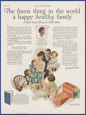 Vintage 1924 LIFEBUOY Health Soap Ephemera 1920's Print Ad picture