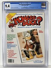 Howard the Duck Magazine 1 CGC 9.4 NM Controversial Issue: Beverly Topless picture