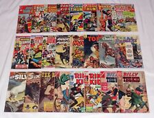 Western Charlton Dell Marvel DC+ Vintage Comics Low Grade Reader Lot 1950's+ picture