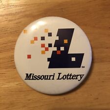 Vintage 1986 Missouri Lottery Inaugural Year Pin picture