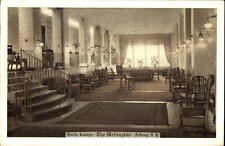 Wellington Hotel south lounge Albany New York NY mailed 1946 picture