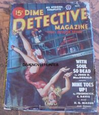 DIME DETECTIVE MAGAZINE MARCH 1948 VOL33 #3 DETECTIVE PULP MAGAZINE picture