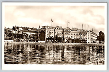 c1960s Stadshotellet Karlstad Sweden Shore Vintage Postcard picture