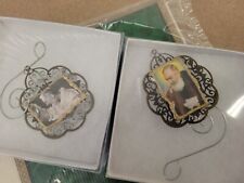  St. Padre Pio Hanging Metal Lot Of 2 picture