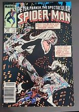 Peter Parker: The Spectacular Spider-Man #90 (1984) Black Cat 2nd App Black Suit picture