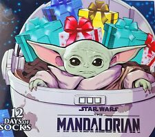 Star Wars The Mandalorian 12 Days Of Christmas Gift Sock Set NIB picture