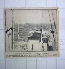 1917 United States Destroyer Guardians Of Merchant Ships Crossing Atlantic picture