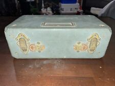 Antique Army green Wooden Box picture
