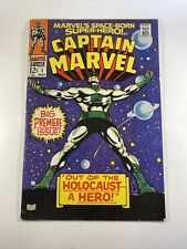 MARVEL'S SPACE- BORN SUPER -HERO CAPTAIN MARVEL #1 MAY 1968 STAN LEE picture