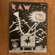 Vtg 80s RAW Magazine Comix 4 Art Spiegelman Charles Burns Gary Panter #4 Comics picture