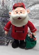 Vintage 1999 Santa Claus Plush w Tag 24
