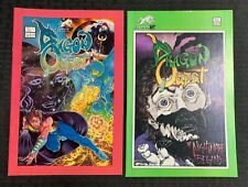 1986 DRAGON QUEST #1 FN+ #2 FN- Early Tim Vigil LOT of 2 / Fisherman Collection picture