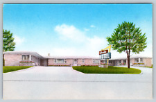 c1960s Lakeside Motel Chequamegon Bay Ashland Wisconsin Vintage Postcard picture