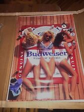 1987 BUDWEISER Swimsuit Poster - Dealer Give Away picture