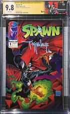 Spawn #1 CGC SS 9.8 signed by Todd McFarlane 1992 IMAGE COMICS Custom CGC Label picture