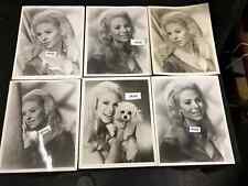 1971 MISS GLORY MCRAE 8X10 HEADSHOT PHOTOS(6) REPRESENTED BY NAOMI G. ELMAN, NY picture