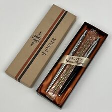 Parker Vintage Classic Stainless Steel Flighter Old stock In Box picture