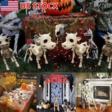 2023 New Cow Skeleton Halloween Decoration Statue Cow Skull PropTractor Supply picture