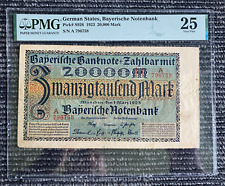 Germany States Bayerishe Notebank 20000 Mark 1923 PS926 PMG-25 Very Fine picture