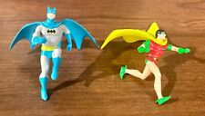 Vintage 1999 Hallmark Keepsake Ornaments Classic Batman & Robin Set Of 2 Mini picture