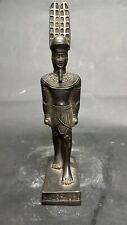 Rare Ancient Egyptian Antiquities Statue Amun Ra With Hieroglyphic God of Air BC picture