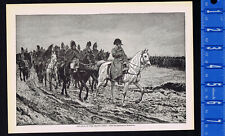 Napoleon Leads Retreat of the Grand Army from Russia - 1901 Historical Print picture