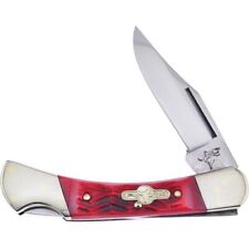 German Bull GB-110RPB Lockback Red Bone Folding Pocket Knife picture