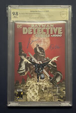 Detective Comics #1000 Planet Comicon CBCS 9.8 Dual Signed Mahnke & Mendoza picture